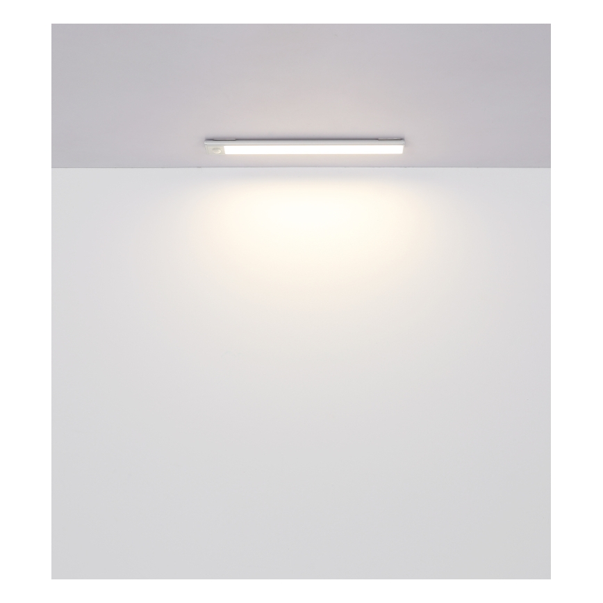 Globo - Luz LED recargable regulable para debajo de armarios de cocina 1,4 W/5 V 1100 mAh 24 cm